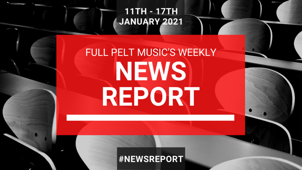 Full Pelt Music Weekly News Report