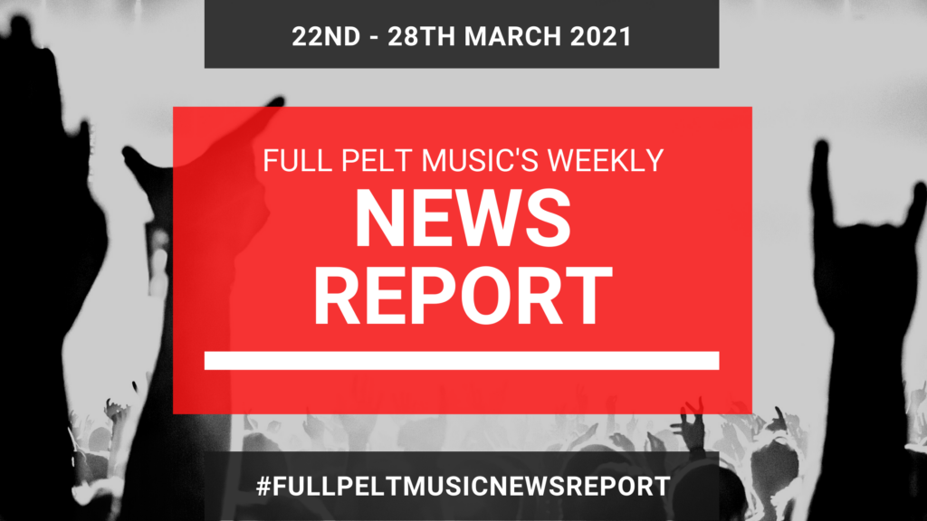 Full Pelt Music Weekly News Report