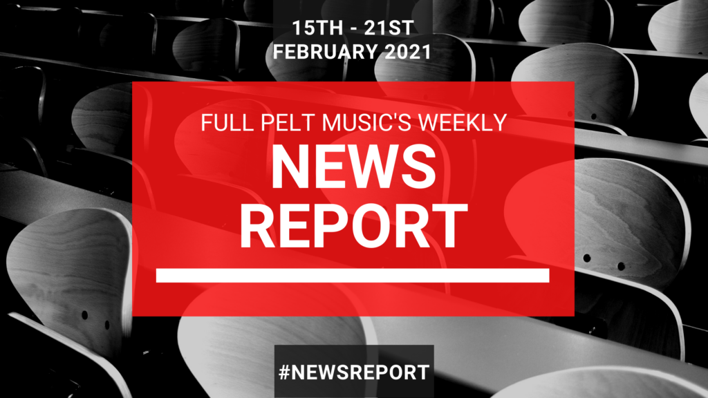 Full Pelt Music Weekly News Report Roundup