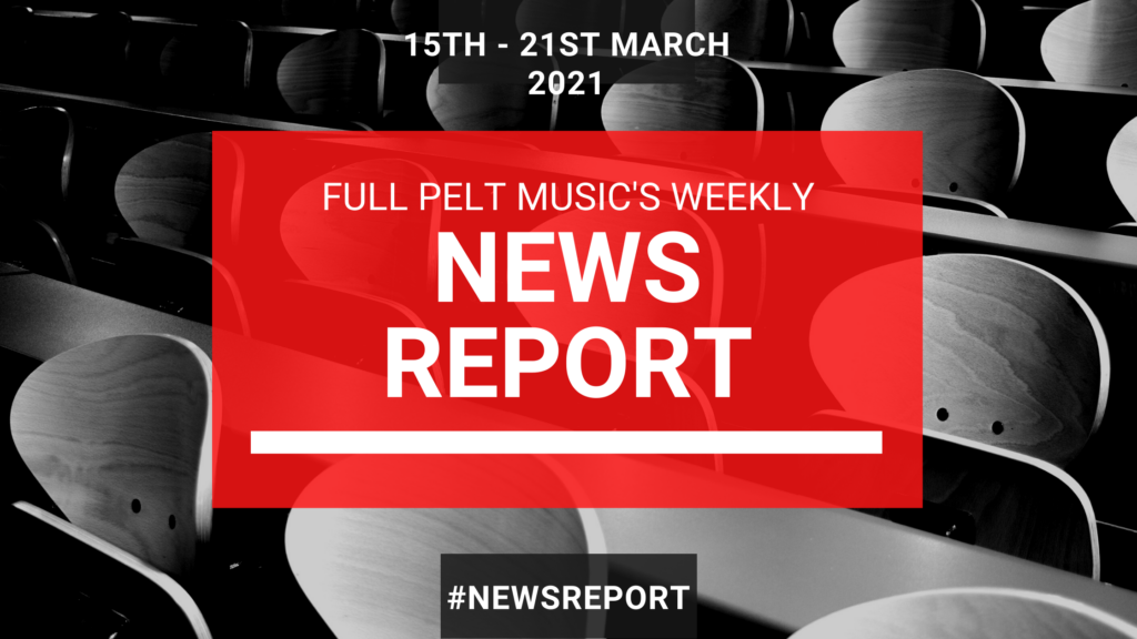 Full Pelt Music News Report Weekly Roundup