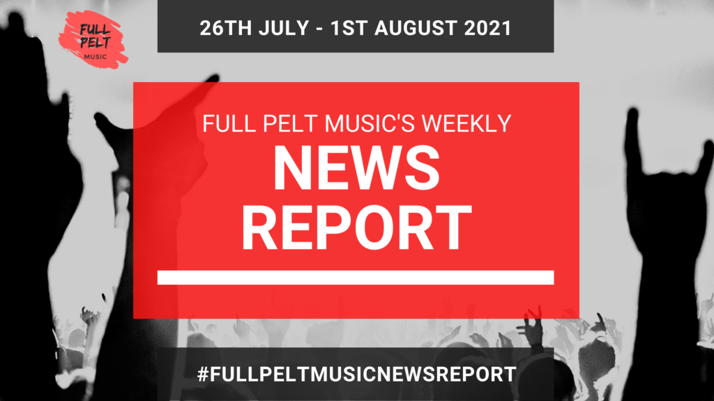 Full Pelt Music Weekly News Report