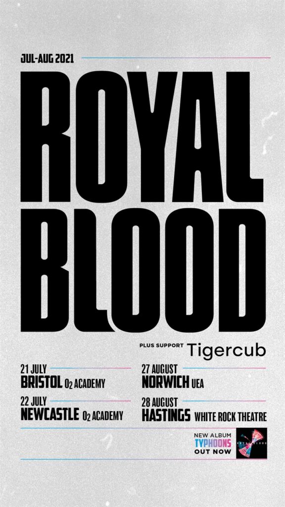 Royal Blood Tour Poster
